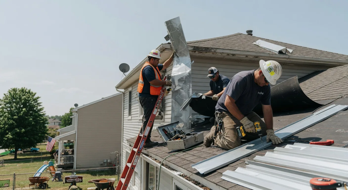 Metal Roof Repair in Hutchinson, PA